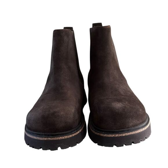 Birkenstock Highwood Chelsea Boots Mens 10-10.5 Slip On US Mocha Suede main image 5
